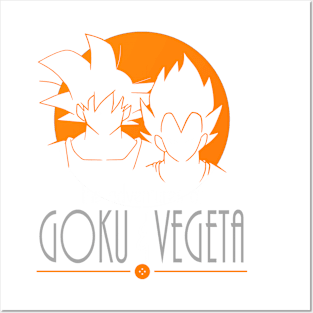 The Adventures of Goku & Vegeta Posters and Art